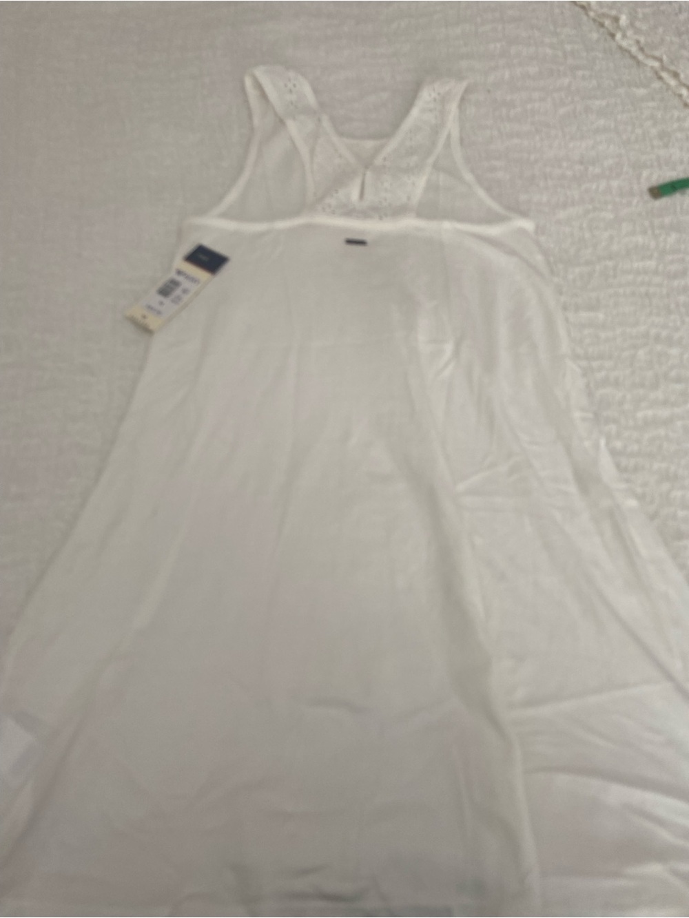 NWT ROXY WHITE DRESS SIZE XS - Picture 6 of 8